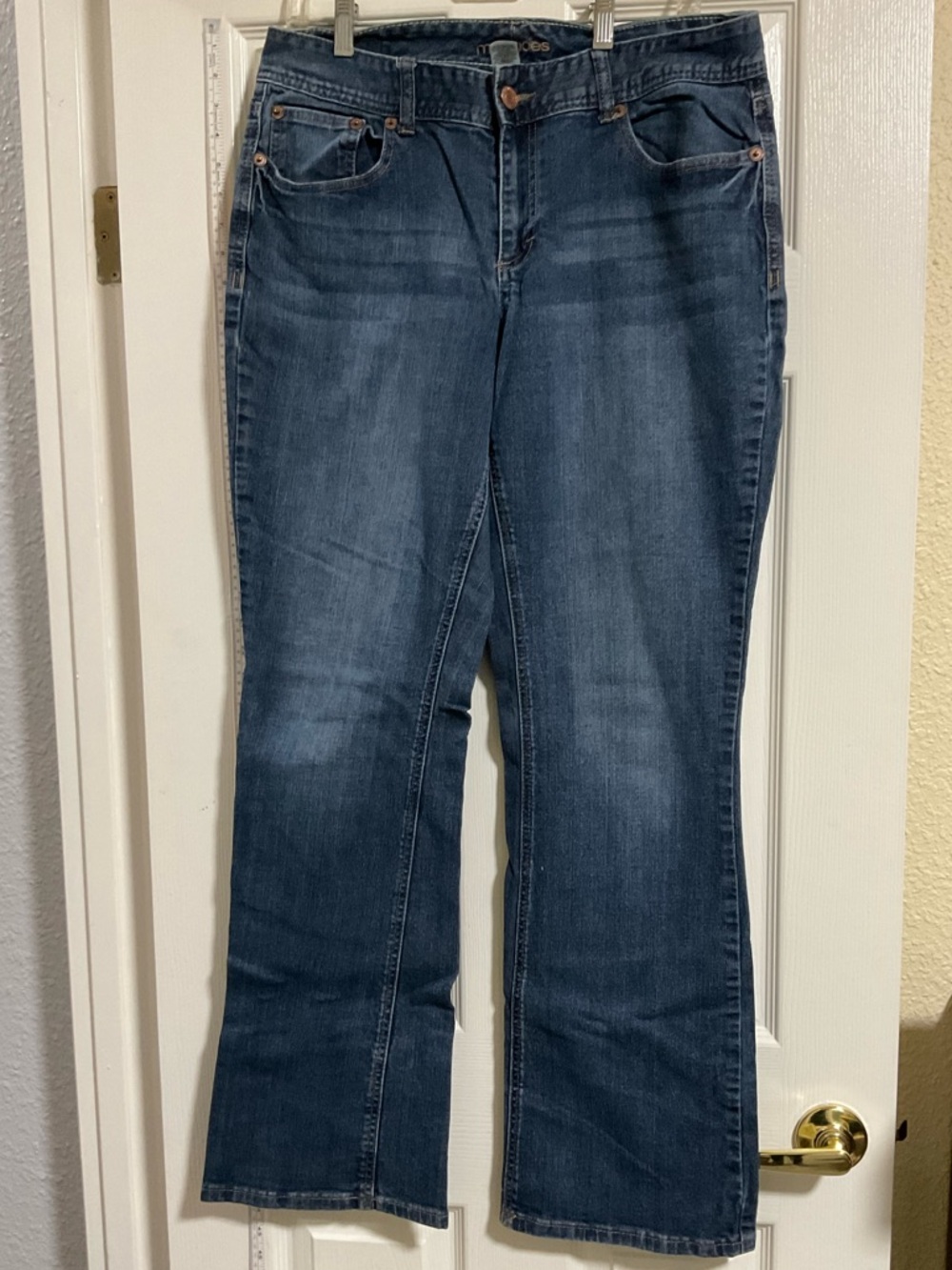 Maurices Dark Blue Flare Jeans